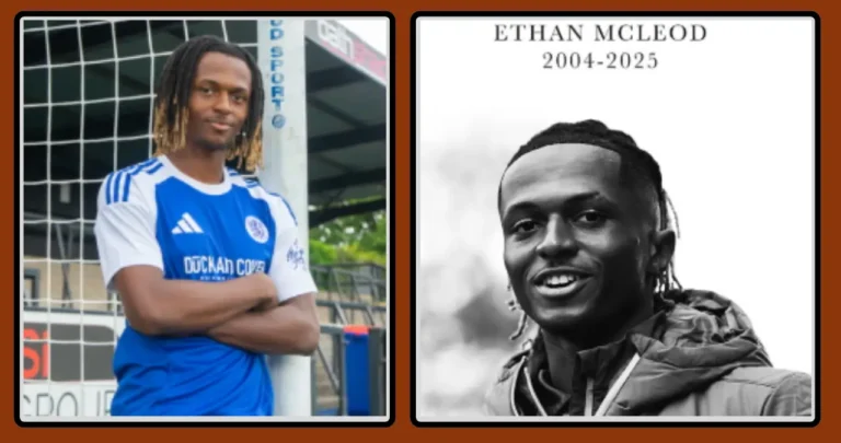 footballer Ethan McLeod