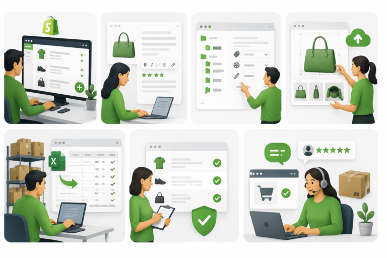 Seven Key Tasks That Shopify Product Entry Services Handle for You