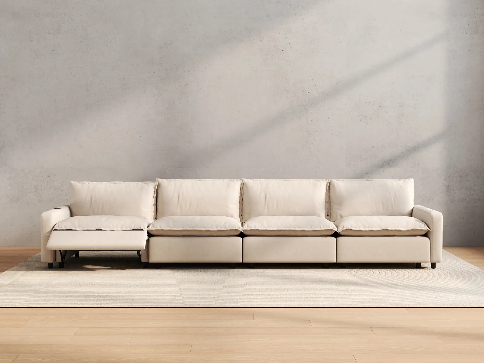4 Seater Recliner Sofa