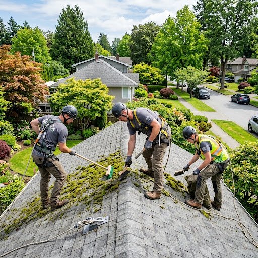 Roof Moss