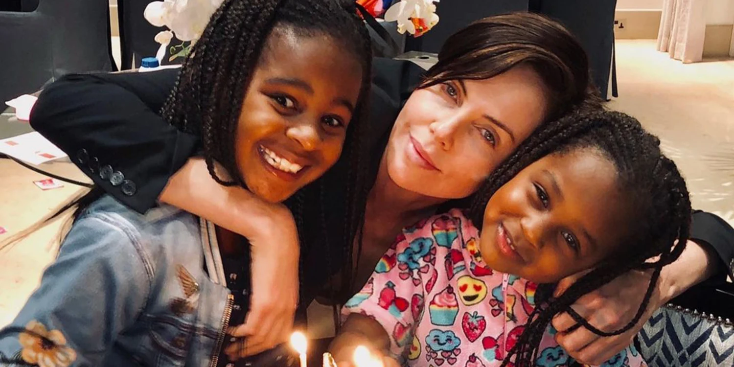 charlize theron kids