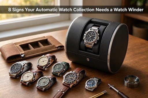 8 Signs Your Automatic Watch Collection Needs a Watch Winder